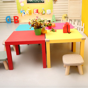 Usine Rectangle forme étude maternelle école <span class=keywords><strong>enfants</strong></span> <span class=keywords><strong>enfants</strong></span> fête d'anniversaire Table et chaises ensemble pour événement - Product Image 3