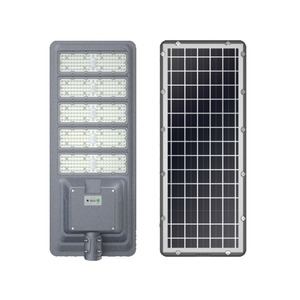 Farola LED solar para exteriores todo en uno de 50W con cuerpo de aluminio Clasificación IP65/66/67 para iluminación de carretera de jardín - Product Image 1