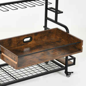 Factory Custom Three-Layer Metal Power <b>Tools</b> Storage Box Wall-Mounted <b>Garage</b> Multi-Function Shelf Display Rack - Product Image 6