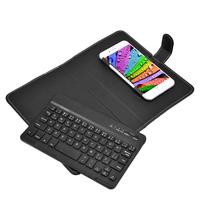 Étui universel de téléphone de cuir d'unité centrale de clavier sans fil magnétique de Smartphone pour la Tablette d'Android/téléphone portable Android