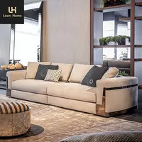 Sofá de Design Popular de Luxo, Conjuntos para Sala de Estar, Mobília Moderna, Casa, 1, 2, 3 Lugares