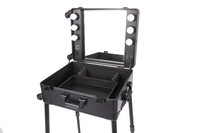 Trousse de maquillage en aluminium pour studio de cosmétiques avec lumières Sacs et étuis à cosmétiques de qualité supérieure