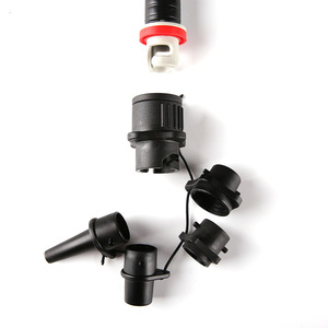 Adaptateur de valve gonflable pour planche à pagaie, kayak, planche de surf, connecteur de pompe à air, accessoire de sport aquatique portable en plastique - Product Image 1