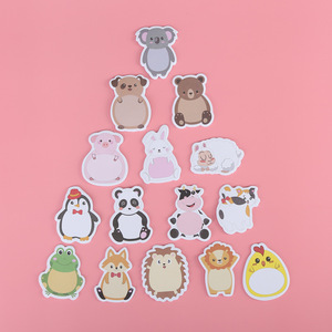 Animal Shape Low Price Custom Logo Eco-friendly Cute Paper <b>Sticky</b> <b>Note</b> Pad - Product Image 4
