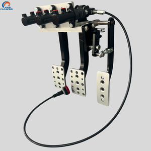 Nouvelle boîte de vitesses à 3 pédales suspendue de course avec barre d'équilibrage et cylindres maîtres en aluminium CNC pour voitures de rallye et de drift sur piste - Product Image 2