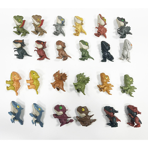 Jouets dinosaures amusants à mâcher les doigts, en plastique, pour les fêtes, les cadeaux de Pâques, les faveurs de fête, très vendus - Product Image 2