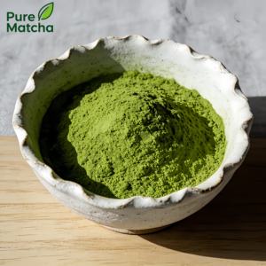 Trà Matcha hữu cơ cao cấp đóng gói hộp thiếc nhãn hiệu riêng bán buôn Trung Quốc, dùng làm bánh - Product Image 4