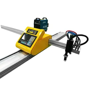 made in China 1530 light gantry plasma cutting machine 100A Huayuan power with air compressor