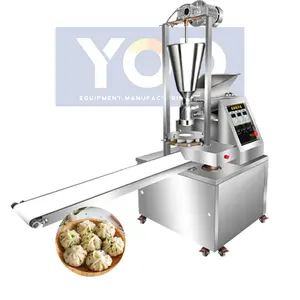 Comercial mais barato 110 V Semi Auto Mini Juicy Sopa Dumpling Baozi Maker Big Round indiano Nepal Momo Making Machine