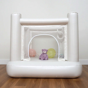 Venta al por mayor silencioso inalámbrico PVC Jumper Bouncer Castillo hinchable burbuja inflable Mini Tumble Bounce House para niños - Product Image 3