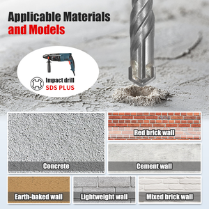 Chất Lượng Cao Sds Cộng Với Chéo Đầu Điện Búa Cho Tường <span class=keywords><strong>Granite</strong></span> Bê Tông <span class=keywords><strong>Hilti</strong></span> Khoan <span class=keywords><strong>Bit</strong></span> - Product Image 4