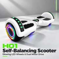 Hoverboard auto-équilibrant LED amusant avec Bluetooth pour le divertissement et le plaisir quotidien