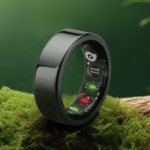 Heart Rate Heartbeat Monitor Fitness tracker Smart Ring Health Blood <strong>Oxygen</strong> Monitor Sleeping Monitor Ring Smart - Product Image 3