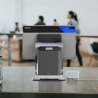 Système de caisse enregistreuse POS de nouvelle conception, système de point de vente, machine de vente au détail, système POS Android de bureau, machine POS tout-en-un