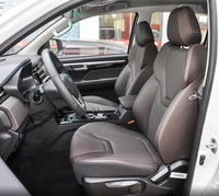 2025 JAC T8 Diesel Pickup Truck Transmission manuelle à 6 vitesses FWD Drive R18 taille des pneus avec caméra arrière voiture d'occasion fabriquée en Chine