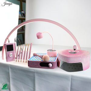 Mango brillante con diamantes de imitación para limpieza de <span class=keywords><strong>uñas</strong></span>, pinceles para decoración de <span class=keywords><strong>uñas</strong></span>, cepillo para polvo - Product Image 5