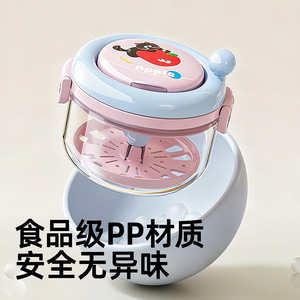 Braces Storage Box Portable Orthodontic <b>Retainer</b> <b>Case</b> With Cleaning Function Food Grade PP Material Safe No Odor - Product Image 1