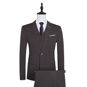 इस्तांबुल शादी धूम्रपान मैंस गहरे नीले रंग का सूट काले ब्राउन छीन सूट पुरुषों के लिए कार्यालय 2022