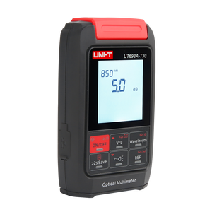UNI-T UT693A-T30 เครื่องวัดพลังงานแสงแบบมัลติฟังก์ชั่นพร้อมเครื่องทดสอบสายเคเบิล 30mW VFL RJ45 -70 ถึง +10dBm ระดับความแม่นยำ -60dBm~+3dBm - Product Image 2