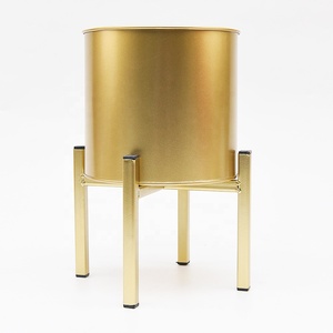 Balkon Twee Size Metalen Bloem Planter Stand Met Bloempot - Product Image 2