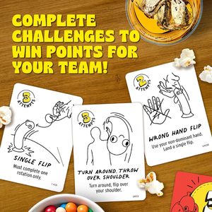Juego de Mesa Chicken Vs Hotdog para Mayores de 14 Años, 2+ Jugadores, Divertido Juguete con Tarjetas e Instrucciones en Inglés/Español - Product Image 4