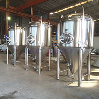 Cuve de Fermentation en Acier Inoxydable pour Bière et Vin, Matériel de Traitement des Boissons