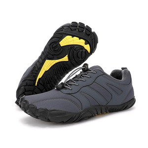 2025 nuevas <span class=keywords><strong>botas</strong></span> de algodón de felpa impermeables de cinco dedos para hombres, zapatos ligeros para correr al aire libre, ciclismo, zapatos descalzos para mujeres - Product Image 2