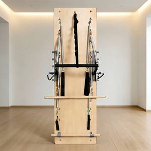 Tour <span class=keywords><strong>de</strong></span> Pilates murale professionnelle, équipement <span class=keywords><strong>de</strong></span> fitness peu encombrant pour la maison et le studio, cadre à résistance réglable - Product Image 1