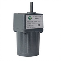 Moteur asynchrone monophasé réversible YN60 4-10W 110/220V 8-500 tr/min 50/60Hz IP44 à montage par bride avec engrenages de précision intégrés