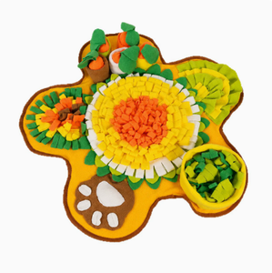 Tapis de renifflement pour chien pour l'entraînement à la recherche de nourriture, tapis d'alimentation lavable pour animaux de compagnie, jouet puzzle à alimentation lente, encourage les compétences naturelles de recherche de nourriture - Product Image 5