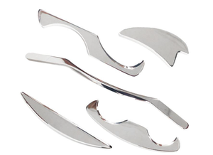 TCM diskon besar alat pijat Gua Sha baja tahan karat Set alat Gua Sha logam kualitas tinggi 4 dan 7 buah Set - Product Image 2