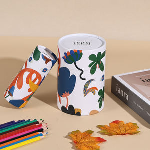 Matériau de cylindre en papier artisanal écologique et recyclable, impression quadricolore pour emballage de tube de soin de la peau - Product Image 5