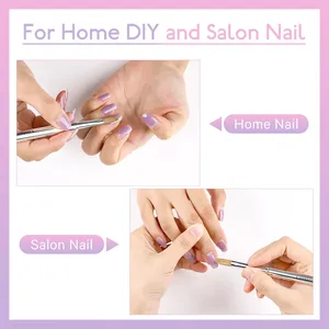 Pincel de Uñas Acrílico Kolinsky 100% Puro, Pincel para Arte de Uñas con Mango Resistente, Herramientas de Diseño con Polvo Acrílico para Profesionales - Product Image 5