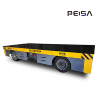 Carro de Transporte Eléctrico Industrial sin Rieles con Certificación CE, Carro de Transporte Plano sin Rieles para Manipulación de Bobinas de Acero