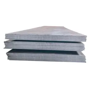 China fornece chapa de aço carbono laminada a quente S235JR ST37 SS400 C20 C45 Q235 Q195 resistente ao desgaste 4*8