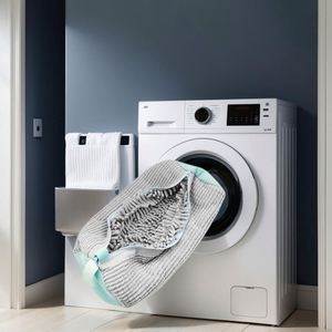Sac de Lavage Portable pour Chaussures à Fermeture Éclair, Résistant aux Déchirures, pour Machine à Laver, Idéal pour le Voyage et le Nettoyage des Baskets - Grande Vente - Product Image 3