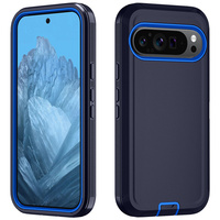 Étui de téléphone Lichicase haut de gamme avec charge sans fil et couleurs contrastées pour Google Pixel 9 9A 9 Pro 9 Pro XL, coque arrière magnétique