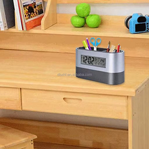 Đa chức năng đồng hồ điện tử cho văn phòng lưu trữ bút chủ Máy tính để bàn điện tử đồng hồ văn phòng Quà Tặng Máy tính để bàn trang trí - Product Image 5