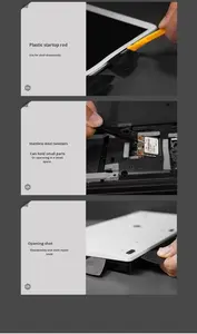 Kit d'outils de réparation multifonction 145 pièces Phillips Bits pointe magnétique pour téléphones mobiles caméras-jeu de tournevis matériel de bricolage - Product Image 5