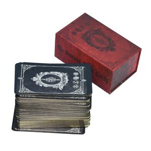 Venta al por mayor de <span class=keywords><strong>tarot</strong></span> personalizado de alta calidad de impresión de juegos de cartas con guía para adultos - Product Image 5