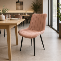 Chaise en velours certifiée E0 avec dossier E0, mousse densité 18, base croisée, capacité 150 kg, pour salle d'attente, clinique, établissement médical, vente en gros
