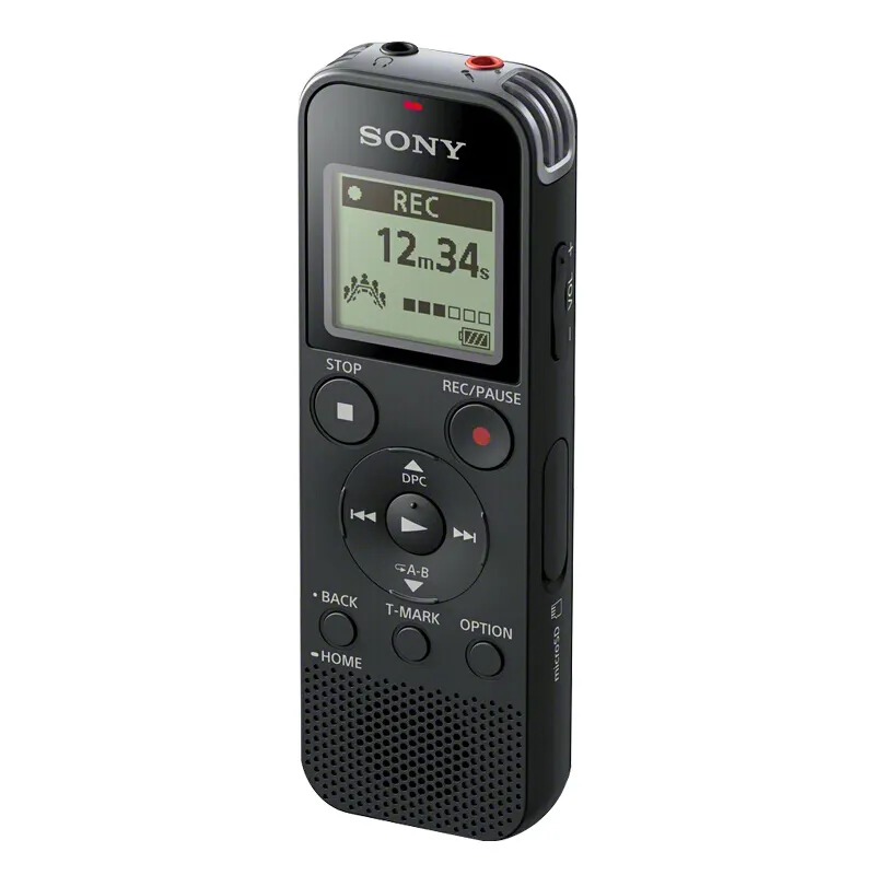 Dahili USB profesyonel HD akıllı gürültü azaltma ile Sony ICD-PX470 Stereo dijital ses kaydedici