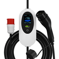 Chargeur EV portable Type 2, station de recharge pour véhicules électriques, chargeur EV intelligent, fabricant et fournisseur