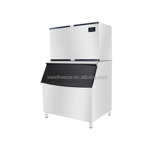 1000KG Hot Sale Commercial High Productivity 200kg Ice <b>Cube</b> Making Machine With Compressor Motor Core Made in Guangzhou Ice <b>Cube</b> - Product Image 4
