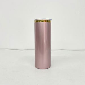 Gobelet isotherme en acier inoxydable plaqué or 20 oz, sans BPA, pour sublimation - Product Image 2