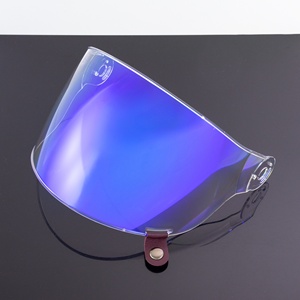 Visera de Repuesto para Casco <span class=keywords><strong>BELL</strong></span> Bullitt, Lente Anti-rayaduras con Protección UV, Accesorios para Casco Abierto - Product Image 3