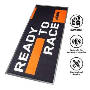 Tapete para Motocicleta con Logotipo Personalizado |   Material Impermeable <span class=keywords><strong>de</strong></span> Nailon/Goma para Promoción <span class=keywords><strong>de</strong></span> Concesionarios y Uso en Talleres - Product Image 1