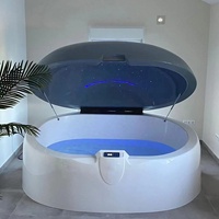 Big Espom Salt No Gravity Dolphin Float Sensory Deprivation Meditation Ozone Sauna Deep Sleep Relax Capsule Tank Pod Musical