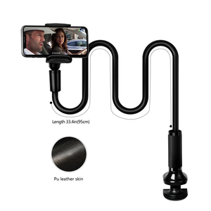 게으른 암 360 조정 가능한 클램프 브래킷 스탠드 구즈넥 전화 홀더 - Product Image 2