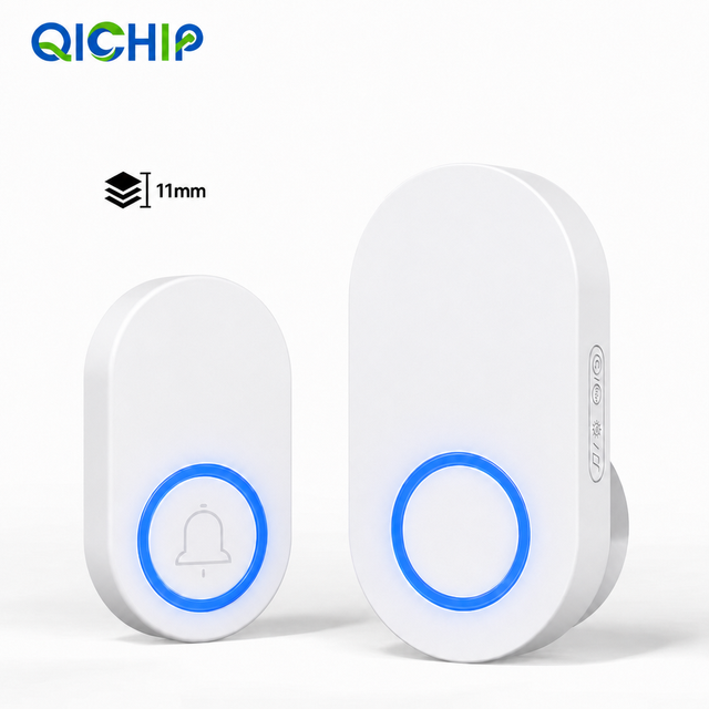 Waterproof Wireless Doorbell Intelligent Smart Ring for Home Apartment Use Battery Operated Building Door Bell EU AU UK US Plug